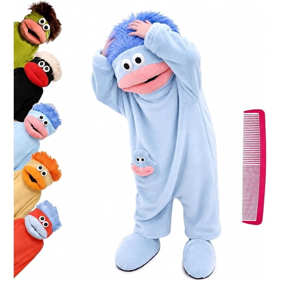 π²π°π«πΊ Big Mouth Funny Monster Onesie With Comb Hooded π·π¨π±π¨π΄π¨πΊ