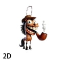 thumbnail image 1 of Big Mouth Horse-Shaped Plush Car Pendant with Multi-Functional Use for Car Decoration, 1 of 6