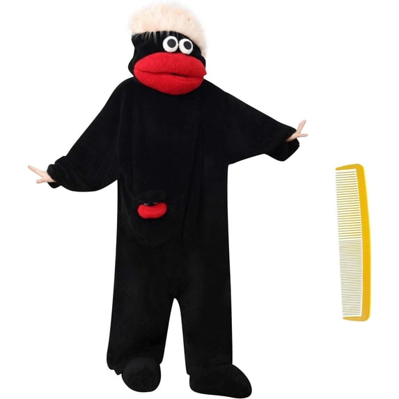 Big Mouth Monster Onesie Adult Novelty Funny One-Piece Pajamas