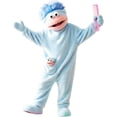 thumbnail image 1 of Big Mouth Monster Onesie, Monster Pajamas, Funny Costume, Oversized Plush Fleece Hooded One Piece Pajamas, 1 of 13