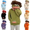 thumbnail image 1 of Big Mouth Monster Pullover Hoodies Unisex Flannel Hooded Sweatshirt - Plush Soft Cosplay Party Novelty Funny Hilarious Halloween Costume Oversized Pajamas Blanket Fleece Outfits Gifts, 1 of 4
