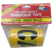 Big Mouth Toys Barricade Tape - Caution - Unsafe Vehicle