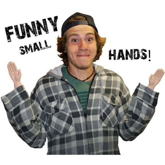 Big Mouth Toys Funny Small Hands Novelty and Gag Toys, Plastic