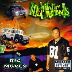 Big Moves The Delinquents Audio CD NEW