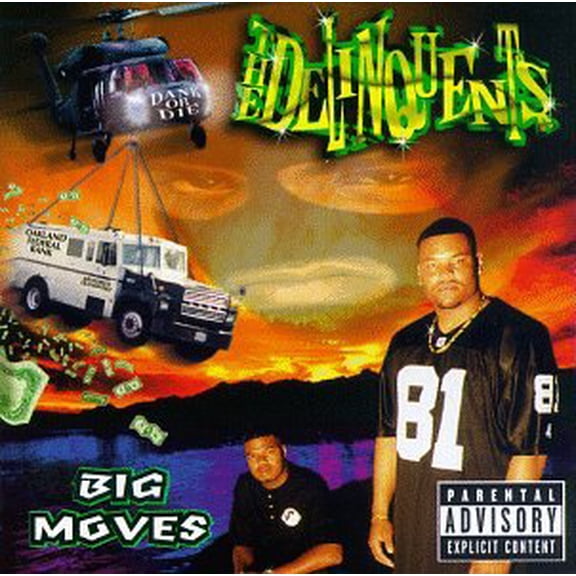 Big Moves The Delinquents Audio CD NEW