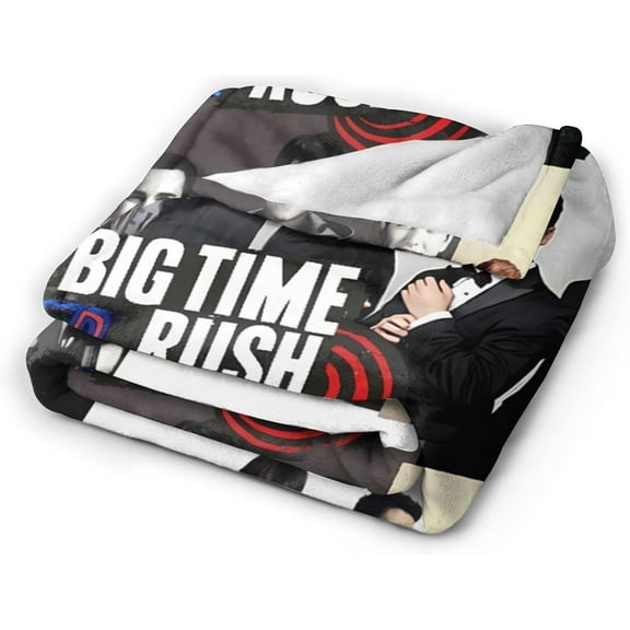 Big Music Time Music Rush Throw Blanket Soft Flannel Fleece Blanket Warm Cozy Printed Sofa Blankets 50"x40"