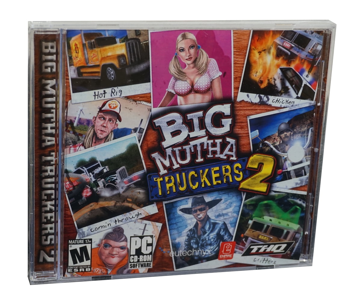 Big Mutha Truckers 2 (PC Game Jewel Case) Outta mah way. Dear sweet ol' Ma got busted. What out for drunk hobos.