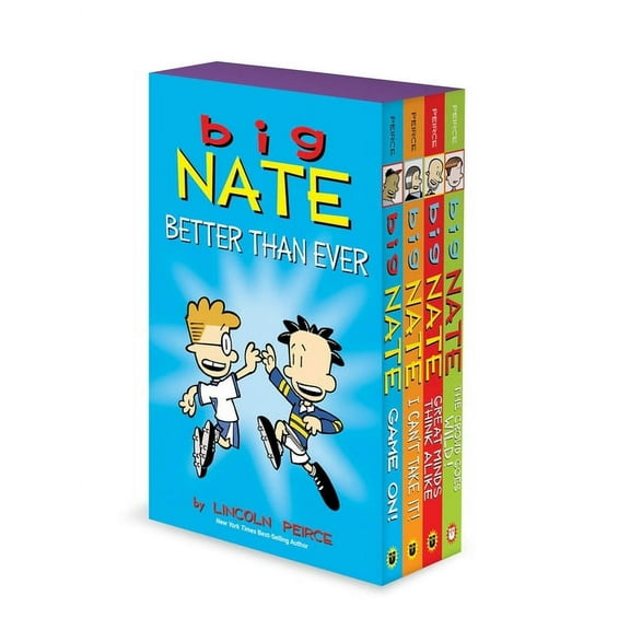 Big Nate Better Than Ever: Big Nate Box Set Volume 6-9 (Paperback)