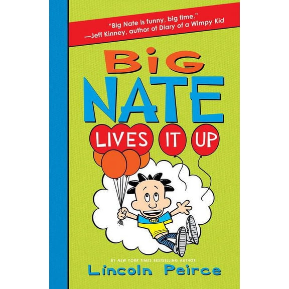 Pre-Owned Big Nate Big Nate Lives It Up, Book 7, (Hardcover)