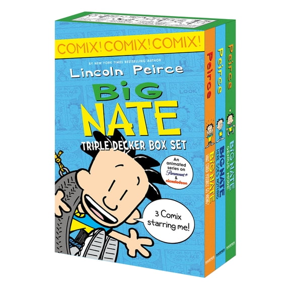 Big Nate Big Nate: Triple Decker Box Set: Big Nate: What Could Possibly Go Wrong? and Big Nate: Here Goes Nothing, and Big Nate: , (Paperback)