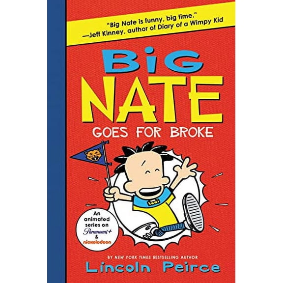 Pre-Owned Big Nate Goes for Broke Book 4 by Lincoln Peirce (Paperback)