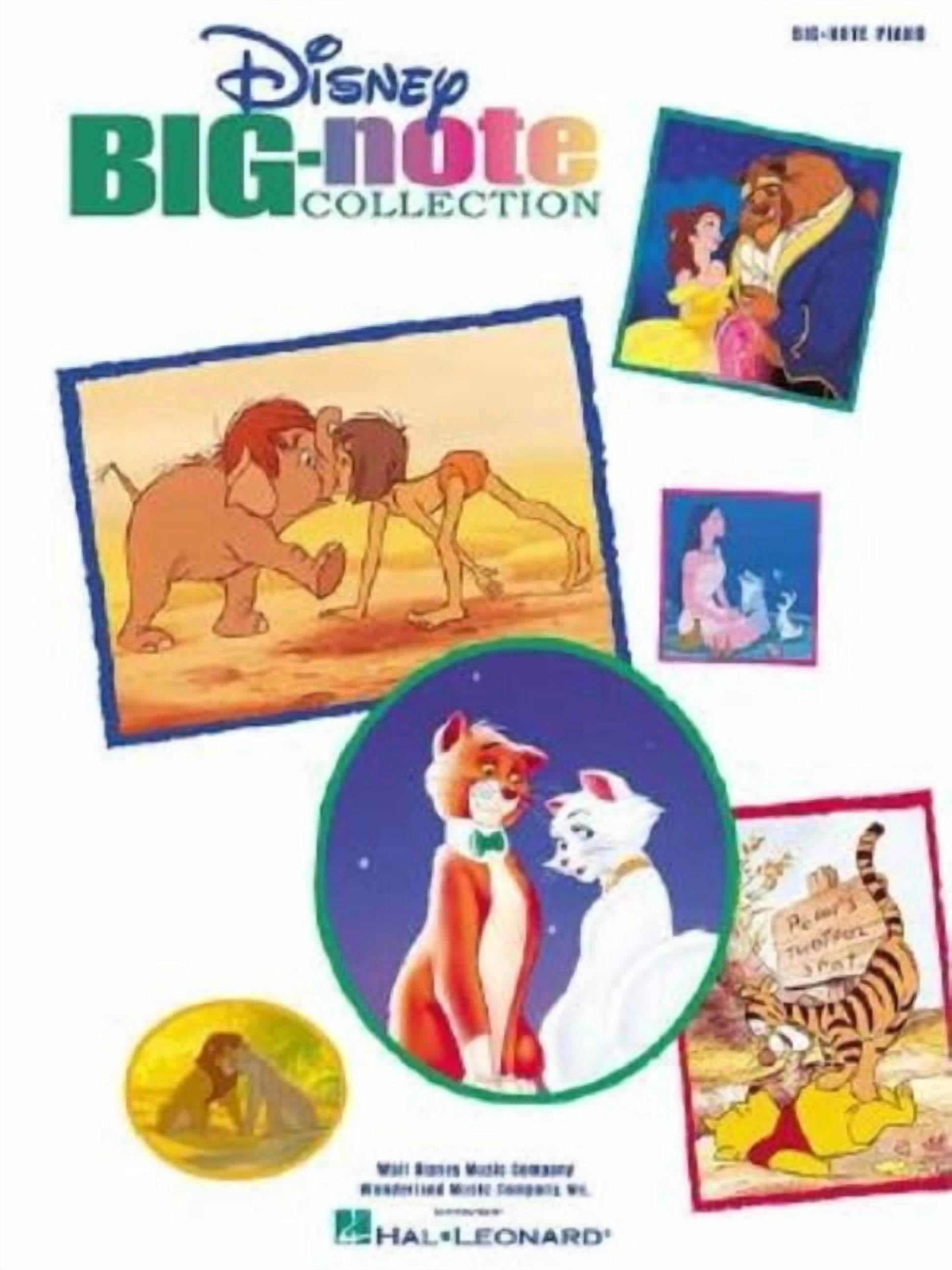 Big-Note Piano Disney Big-Note Collection, (Paperback) - Walmart.com