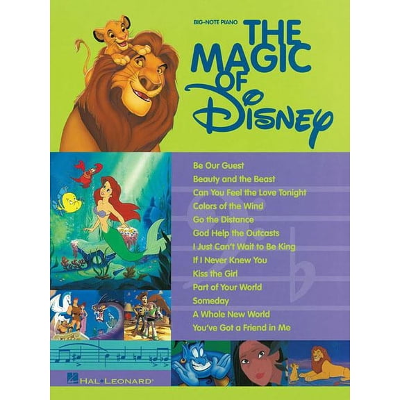 Pre-Owned Big-Note Piano The Magic of Disney, (Paperback)