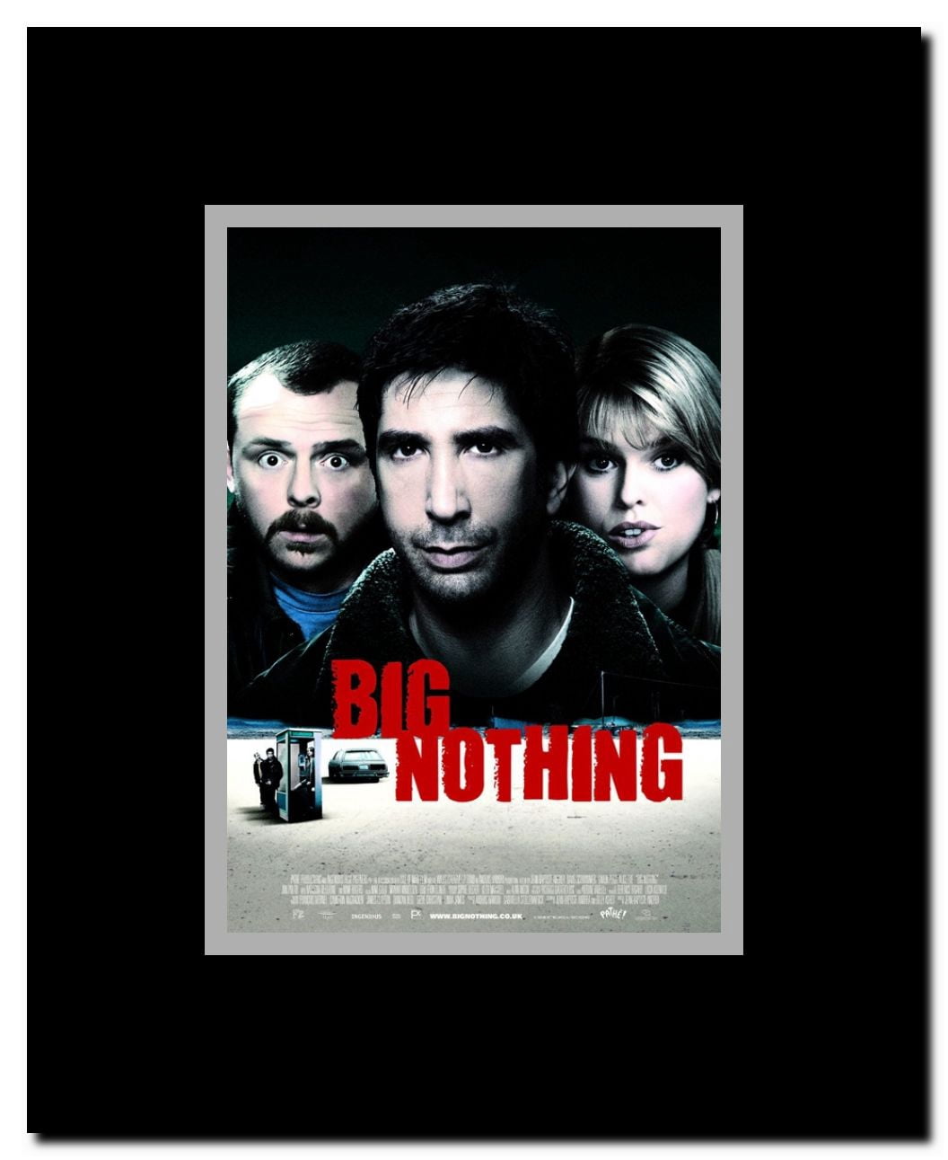 Big Nothing Framed Movie Poster