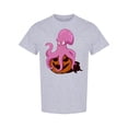 thumbnail image 1 of Big Octopus Sitting On Pumpkin T-Shirt Women -Image by Shutterstock, Female Large, 1 of 2