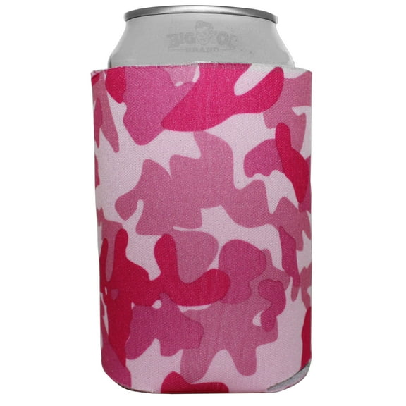 Big Ol' 6 Premium Blank Beverage Coolers (Pink Camo)