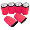 thumbnail image 1 of Big Ol' Thick Neoprene Can Cooler Beverage Insulator 12 Pack Red, 1 of 4