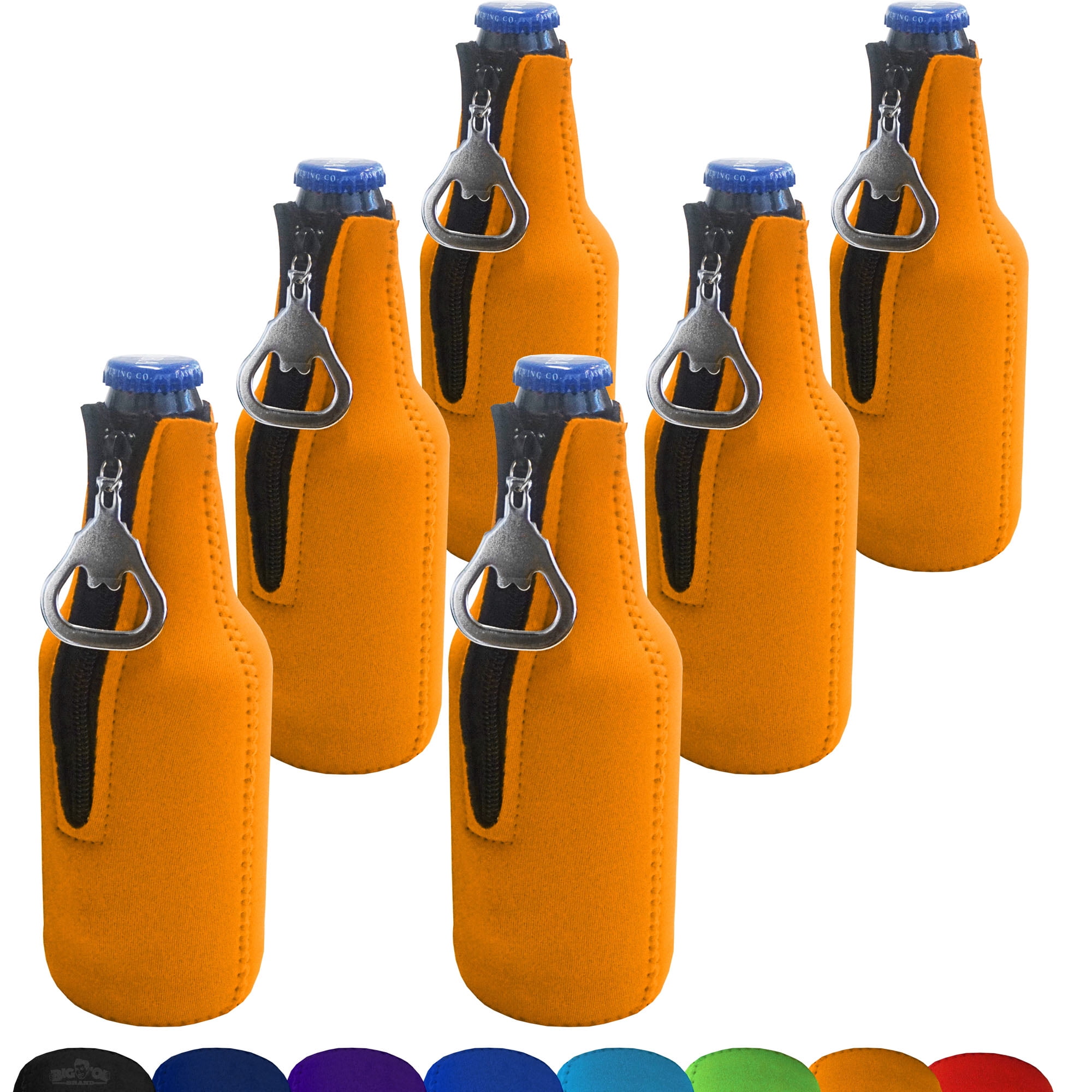 Koozie® Bottle Cooler with Removable Bottle Opener