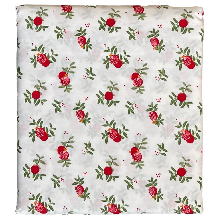 Big One Christmas Pomegranate Cotton Rich Sheet Set, 275 Thread