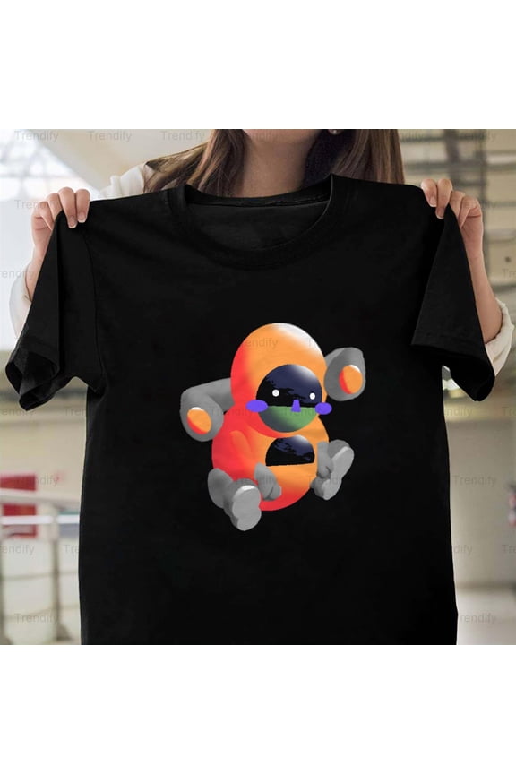 Big Orange Funny Fruit Pun Humor Graphic Design Style Unisex T-Shirt, up to size 5XL