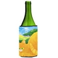 thumbnail image 1 of Big Orange Tabby Cat On The Golf Course Wine Bottle  Hugger - 24 oz., 1 of 1