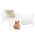 Big Oshi Classic Design Sleigh Toddler Bed White
