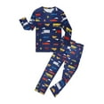 thumbnail image 1 of Big Outfits for Girls Sets Printed Long Sleeve Pajama Kids Soft Sleepwear Cute Girls Fall Clothes Red Size 9-10T, 1 of 2