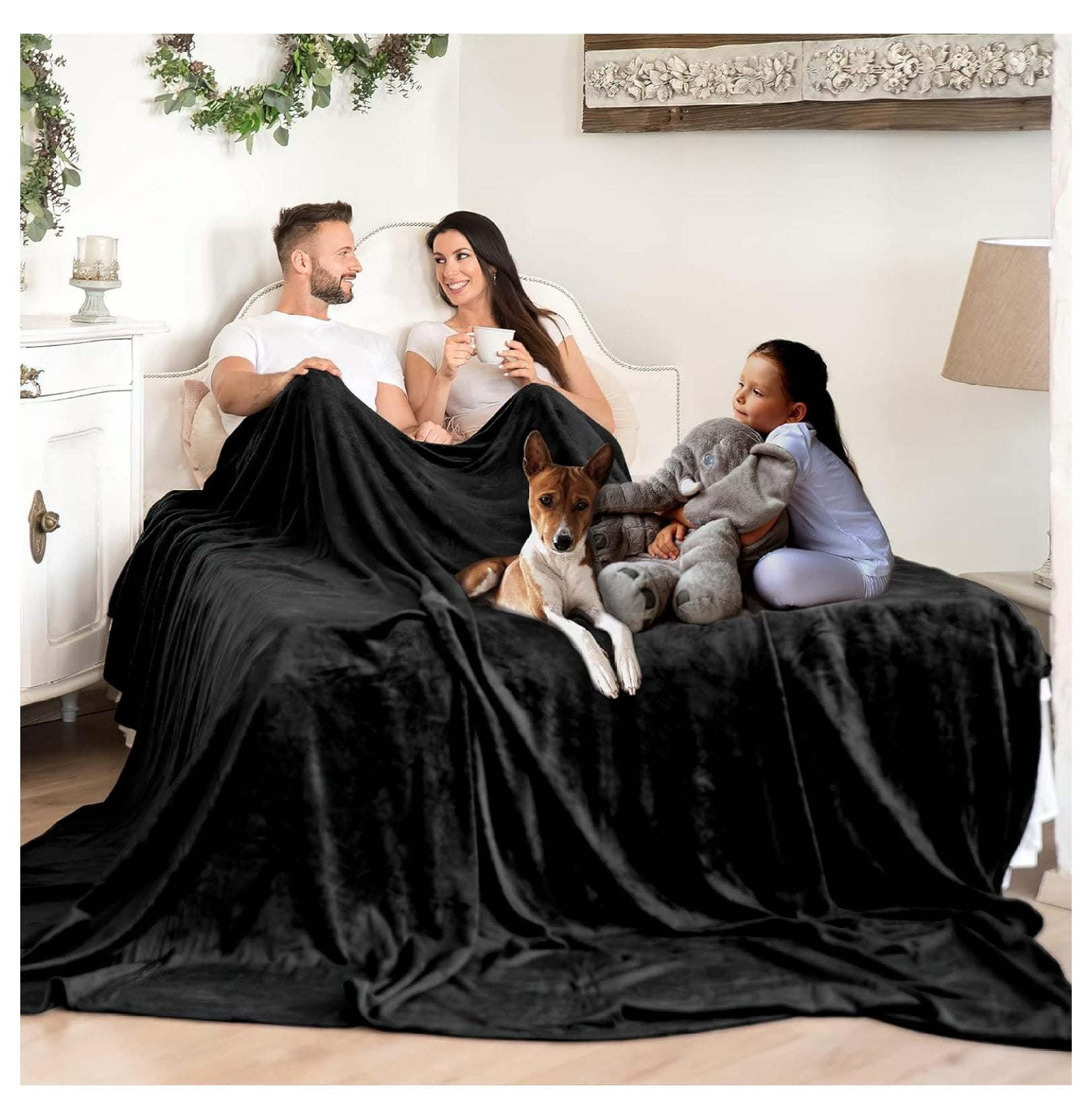 Big Oversized Blanket 10' x 10' (120'' x 120'') Large Blanket for