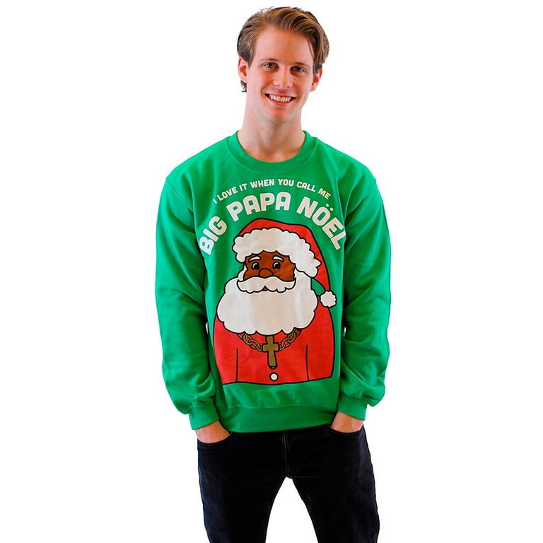 I Love It When You Call Me Big Papa Ugly Christmas Shirt I Love It When You Call Me Big Papa Ugly Christmas Shirt