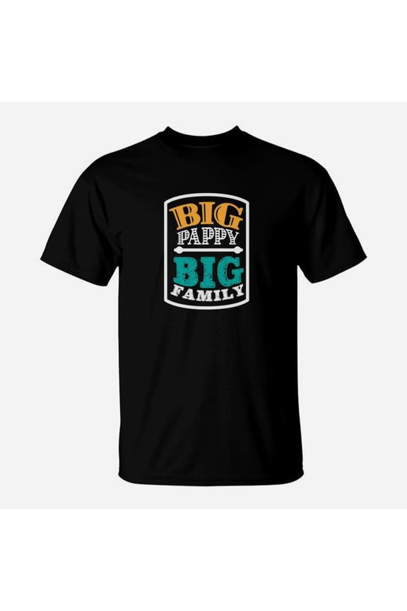Big Pappy Big Family Grandpa Funny Fathers Day Men Gift Premium TShirt