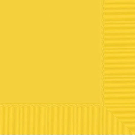 Yellow Sunshine Luncheon Napkins | Big Party Pack | Pack of 100