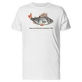 thumbnail image 1 of Big Perch Fish And Text T-Shirt Men -Image by Shutterstock, Male Large, 1 of 2