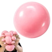 Big Pink Dough Ball - Ultra-Soft Slow Rising Squishy Fluid Cheese Ball , Stress Relief for Adults, Focus & Relaxation