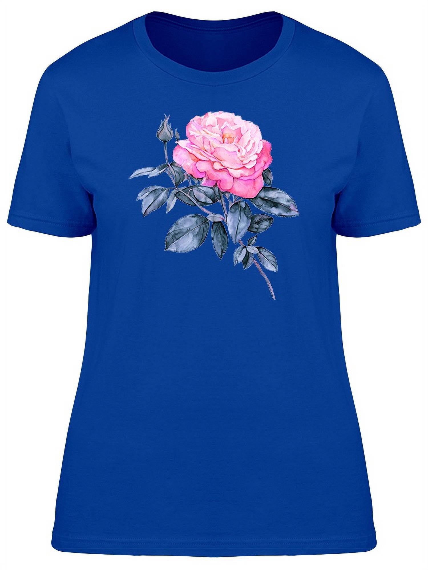 Big-Pink-Rose-With-Black-