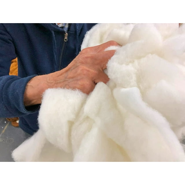 Big Plush® 8 oz Luxurious White Fluffy Polyester Fiber Fill Stuffing