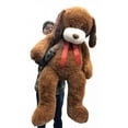 thumbnail image 1 of Big Plush Giant Stuffed Dog 5 foot Huge Stuffed Animal Puppy Plushie Giant Teddy Bear Alternative, 1 of 10