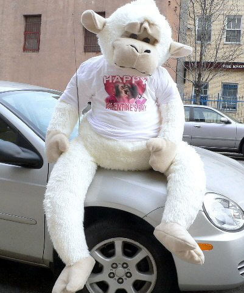 Big Plush Soft Stuffed Animals & Plush Toy, White/Valentine's Day