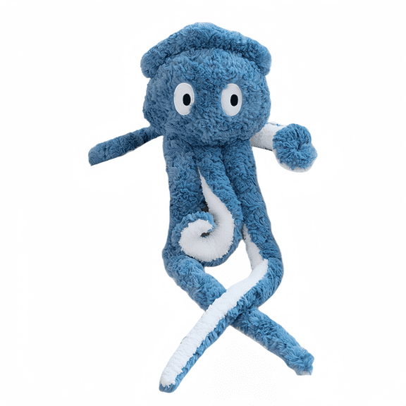 Big Plush Stuffed Animal Squid Pillow - Realistic Cuddle Stuffed Animal Plush Toy Doll Cushion -38''
