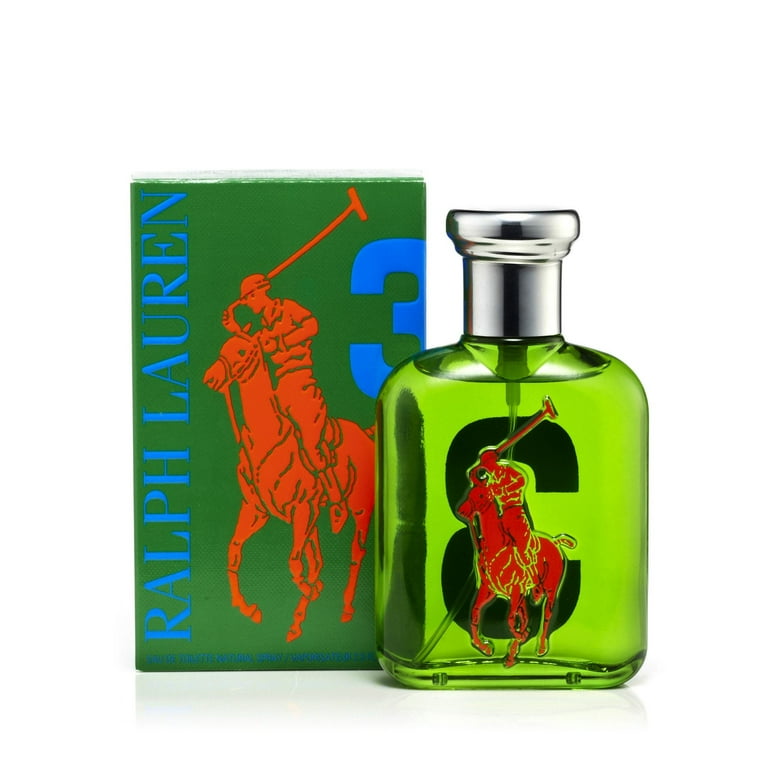 Big Pony 3 Green by Ralph Lauren for Men EDT Cologne Spray 2.5 oz. New in Box Walmart