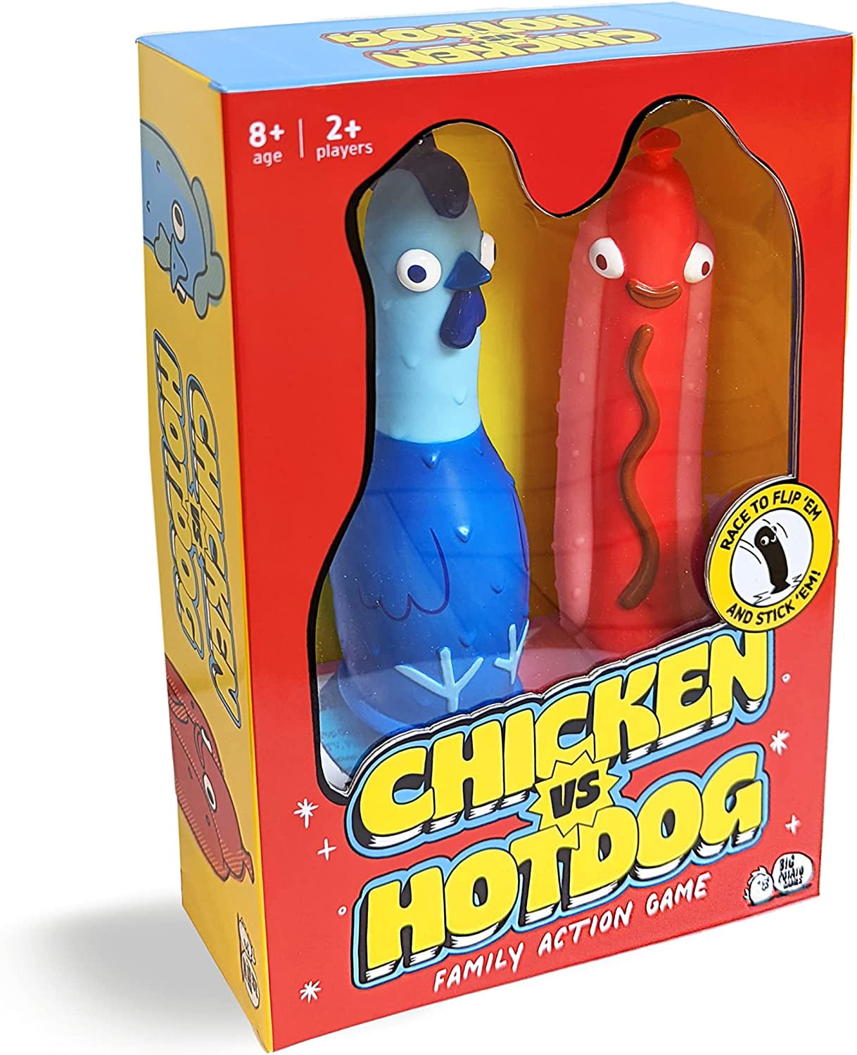 Big Potato Chicken vs. Hot Dog Card Game