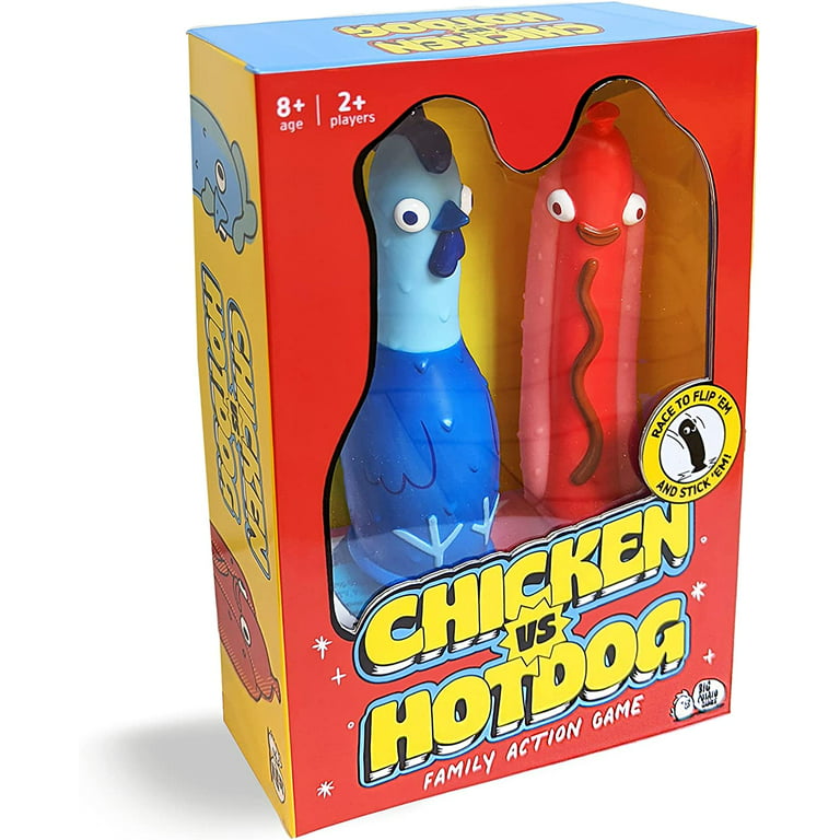 Learning how to play Chicken vs. Hotdog game 