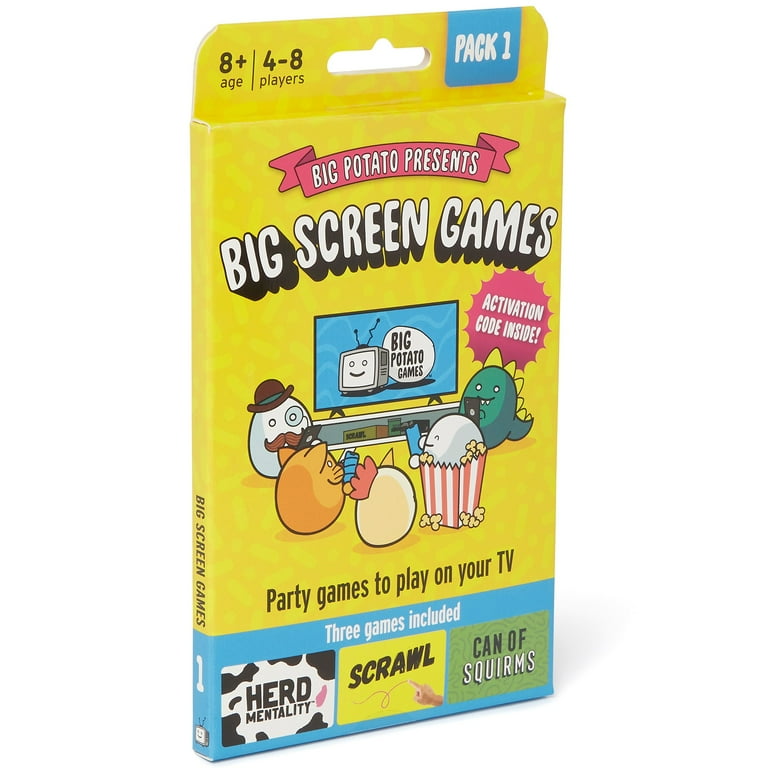 Big Potato Games: Big Screen Games Box USA - Party Games To Play