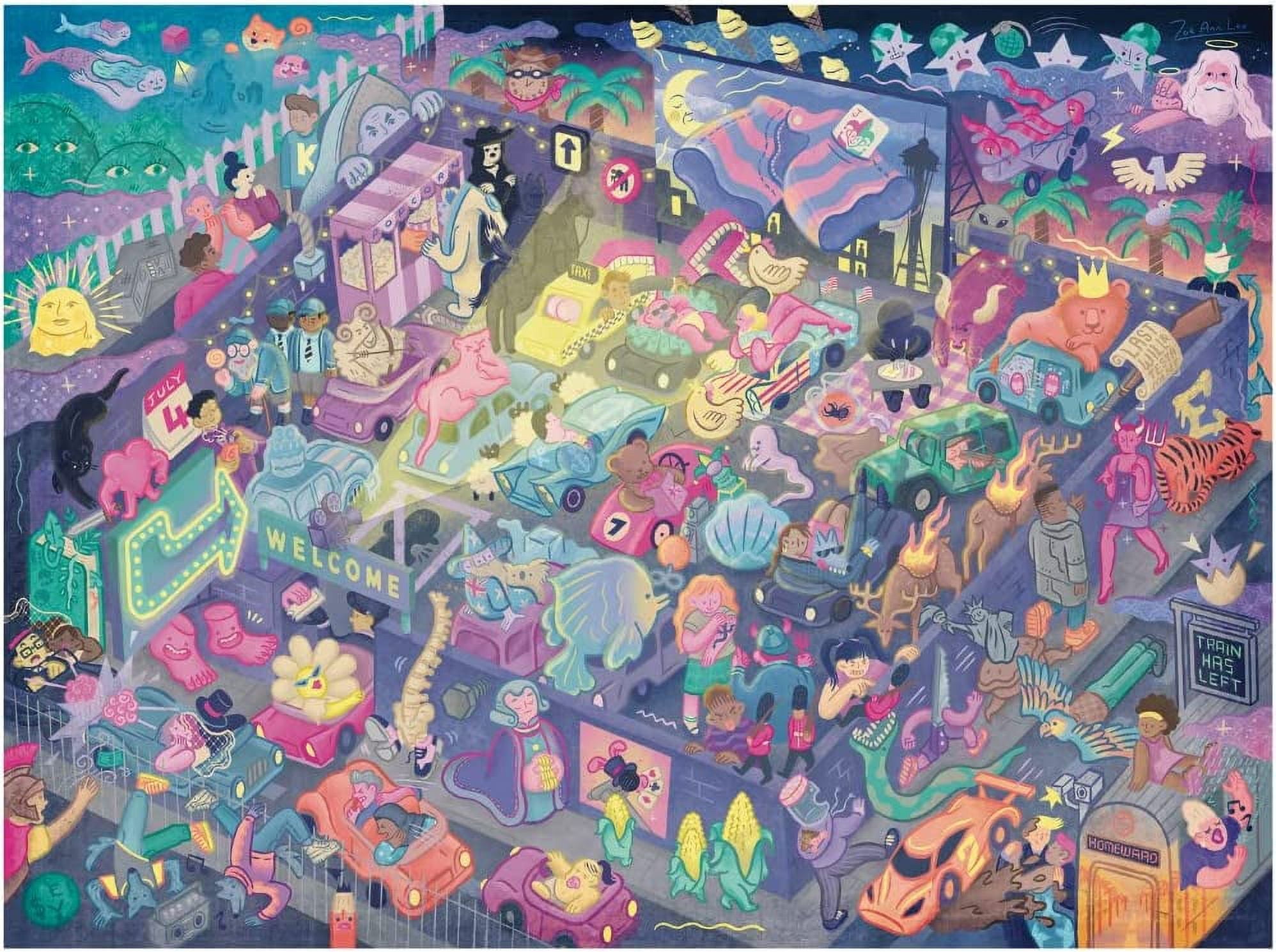 ナイト・アット・ザ・ムービー　1000ピース Big Potato Night at The Movies: Movie Jigsaw Puzzle for