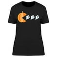 thumbnail image 1 of Big Pumpkin Is Hungry Tee Women's -GoatDeals Designs, 1 of 2