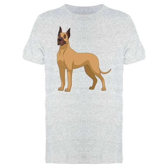 Big Purebred Dog Illustration Tee Men's -Image by Shutterstock