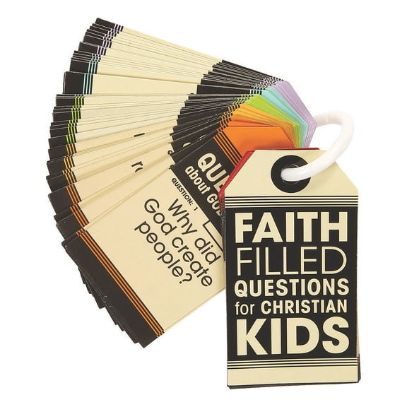 Big Questions Big Answers Activity Ring - Educational - 6 Pieces