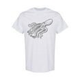 thumbnail image 1 of Big Realistic Octopus T-Shirt Men -Image by Shutterstock, Male Large, 1 of 2