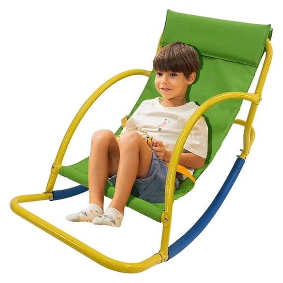 Big Recliner Chair Oversized - Living Room Chairs - Kids Saucer Chair Seesaw - Toddler Chaise Lounge Reading Chair - Equipment for Home - Backyard, Daycare