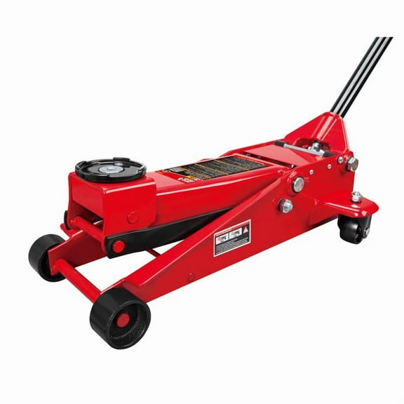 Big Red 8075593 20.87 in. 6000 lbs Hydraulic Automotive Trolley Jack, Red