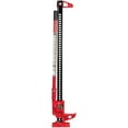 thumbnail image 1 of Big Red 3 Ton 48" Ratcheting Off Road Utility Steel Farm Jack for Car, Red, W6501R, 1 of 5